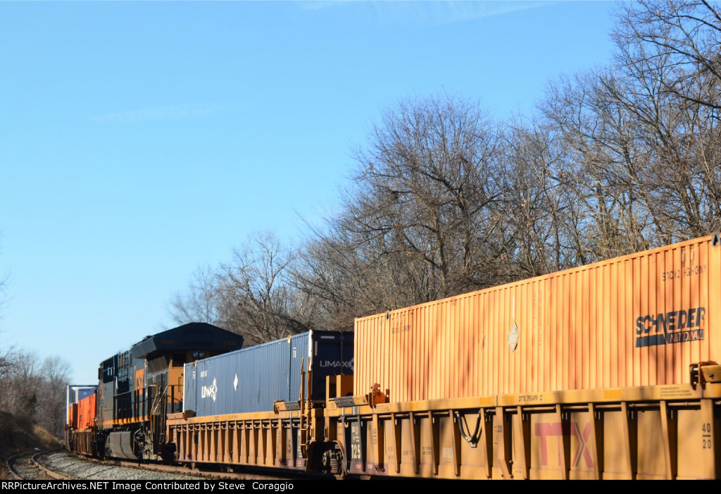 CSX 3366 Mid Train dpu